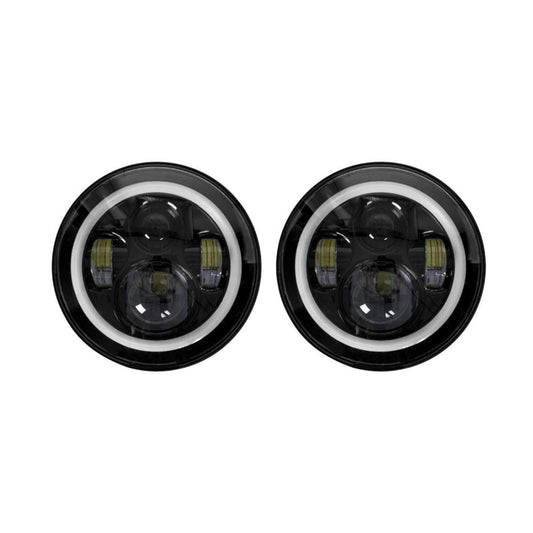 Metra 7” Switchback Halo 7” LED headlights